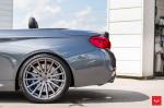 BMW M4 Convertible on Vossen Wheels (VFS2) 2017 года